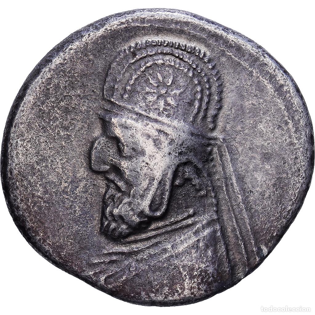 Monedas antiguas: [#1203287] Kingdom of Parthia, Mithradates II, Drachm, 121-91 BC, Uncertain Mint, Plata