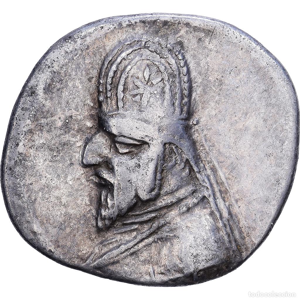 Monedas antiguas: [#1203288] Kingdom of Parthia, Mithradates II, Drachm, 121-91 BC, Uncertain Mint, Plata