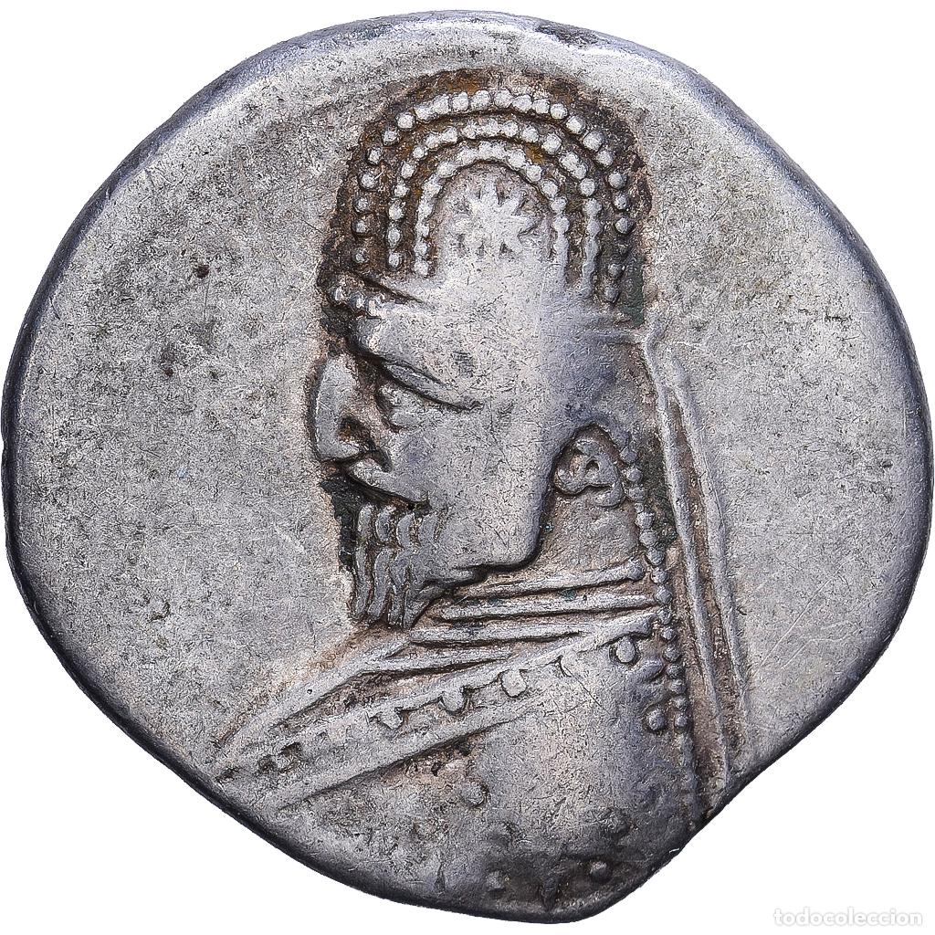 Monedas antiguas: [#1203289] Kingdom of Parthia, Mithradates II, Drachm, 121-91 BC, Uncertain Mint, Plata