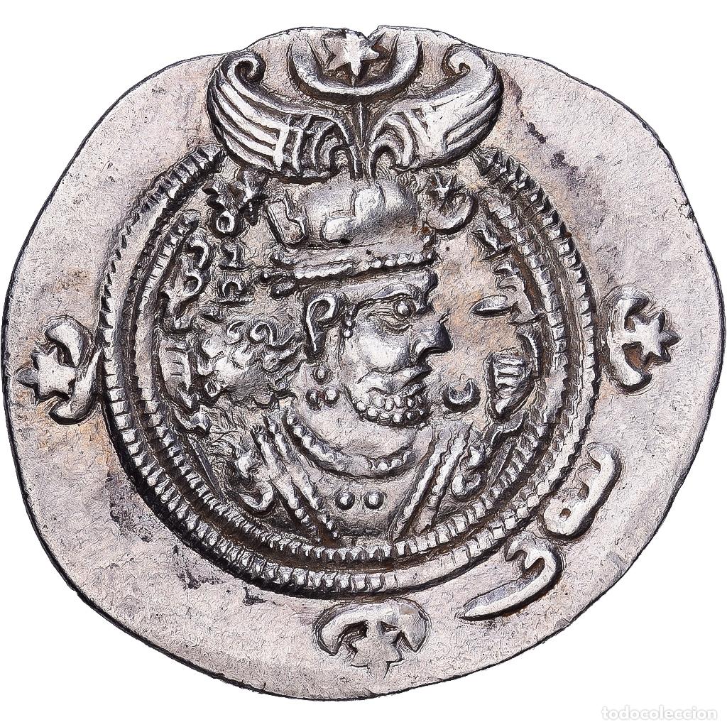 Monedas antiguas: [#1203264] Sasanian Kings, Chosro&egrave;s II, Drachm, 624-625, SHY (Shiz), Plata, MBC