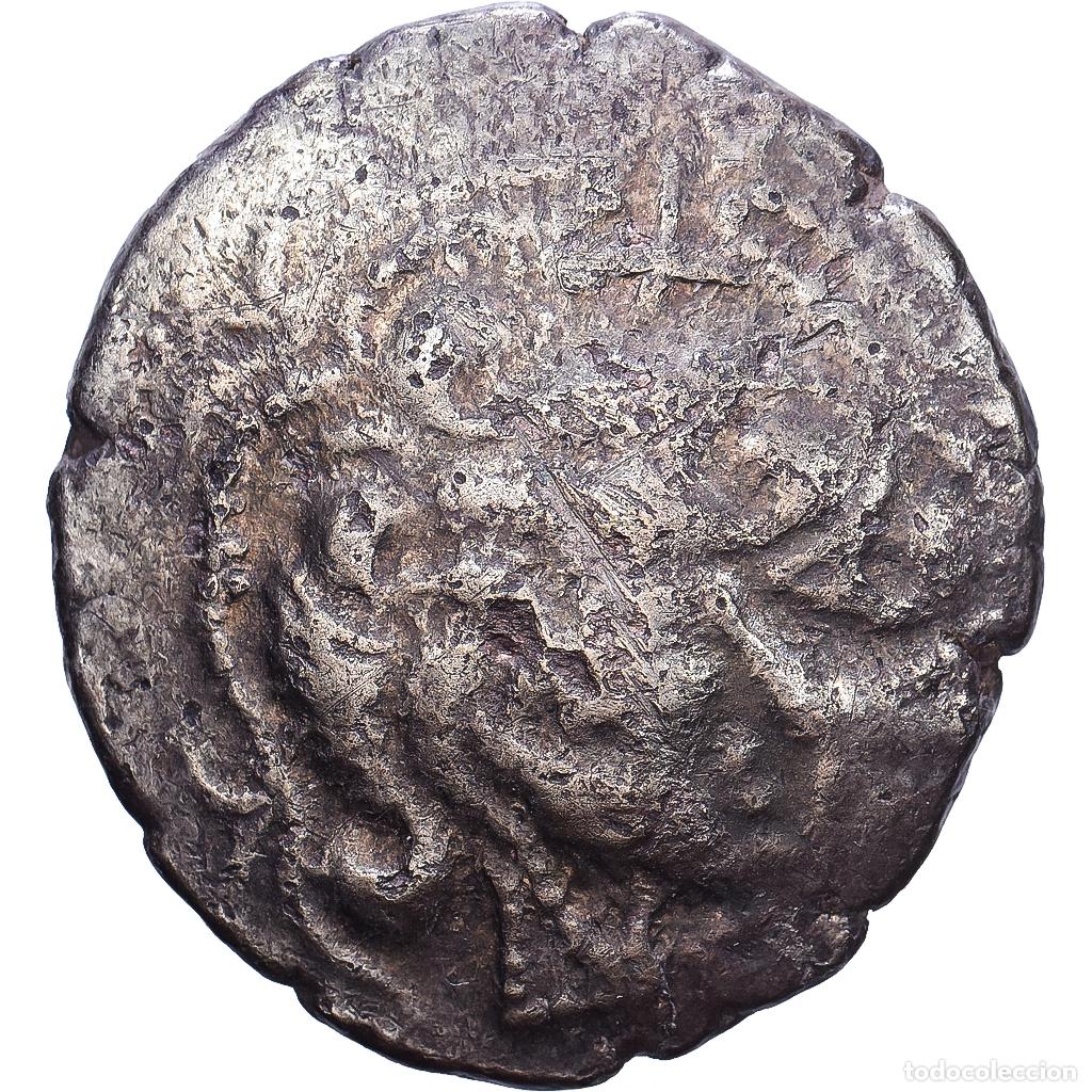 Monedas antiguas: [#1547177] Gaul, Osismii, Stater, 1st century BC, Electro, MBC, Delestr&eacute;e:2211