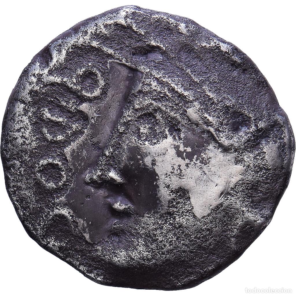 Monedas antiguas: [#1547178] Gaul, Sequani, Denier Q. DOCI/SAM F, 57-50 BC, Plata, BC+, Delestr&eacute;e:3245
