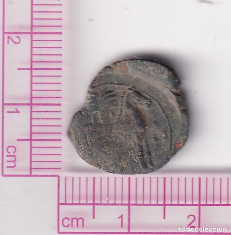 Monedas antiguas: CRF0773 MEDIO CALCO CARTAGINESA INCIERTA TANIT CABALLO Y PALMERA C.237-215 A.C