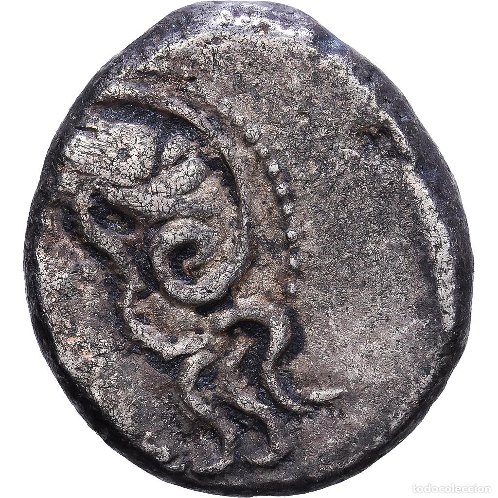 Monedas antiguas: [#1203329] Gaul, Lingones, Denier KALETEDOY, 80-50 BC, Plata, BC+