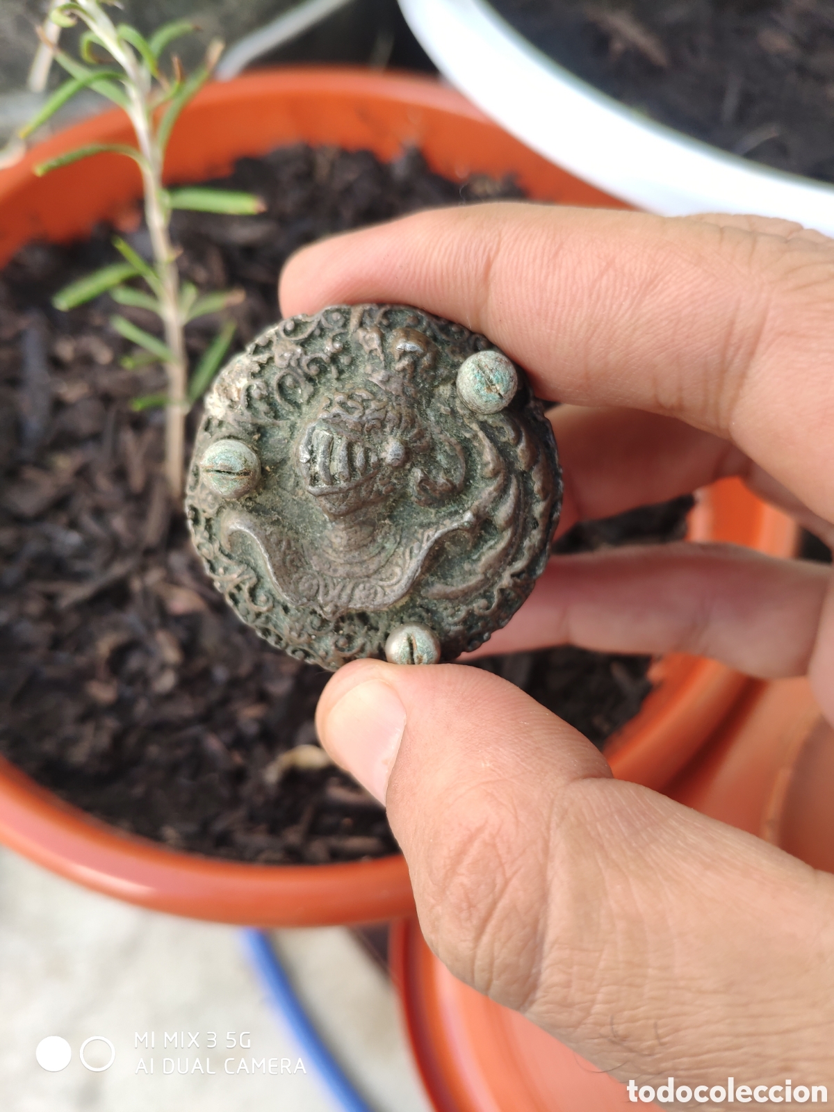 Monedas antiguas: Bonito reloj de arena - Foto 3