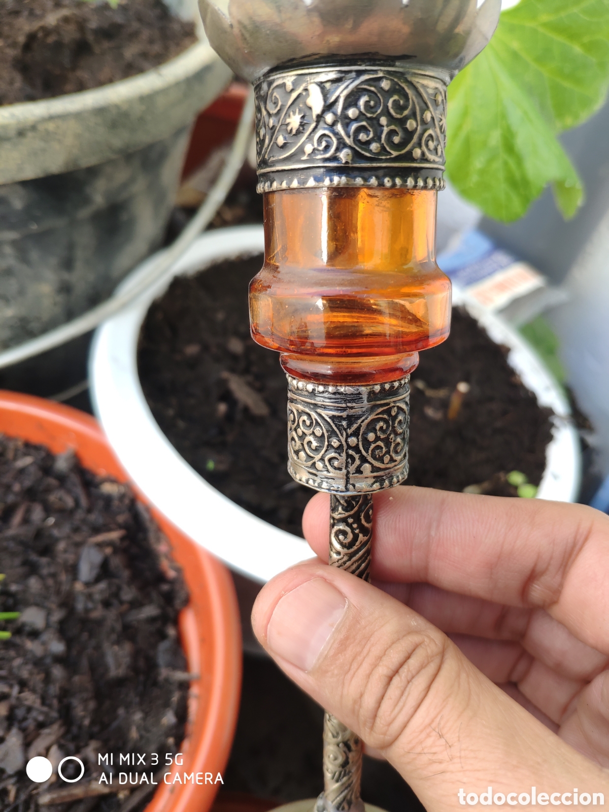 Monedas antiguas: PORTA velas hecho a mano - Foto 2