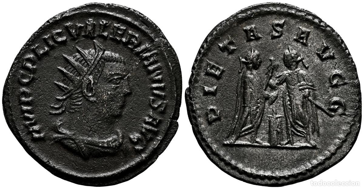 Monedas antiguas: VALERIANO I. Antoniniano. (Ar. 3,46g/22mm). 256-260 d.C. Samosata. (RIC 285). Anv: Busto radiado y d