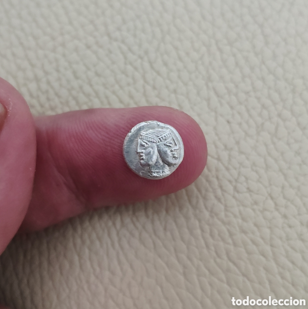Monedas antiguas: Moneda celta de plata - Foto 1