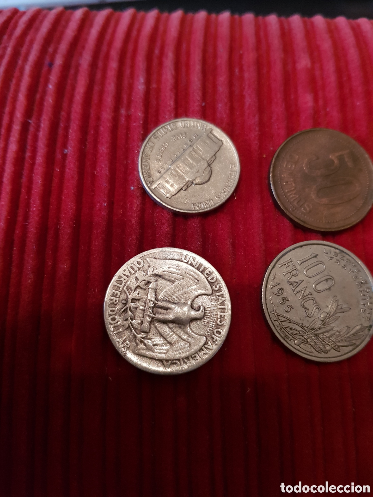 Monedas antiguas: LOTE DE 5 ANTIGUAS MONEDAS - Foto 5