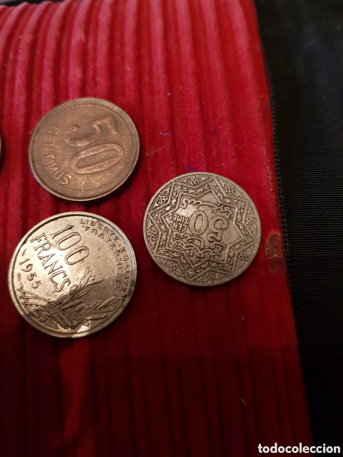 Monedas antiguas: LOTE DE 5 ANTIGUAS MONEDAS - Foto 6