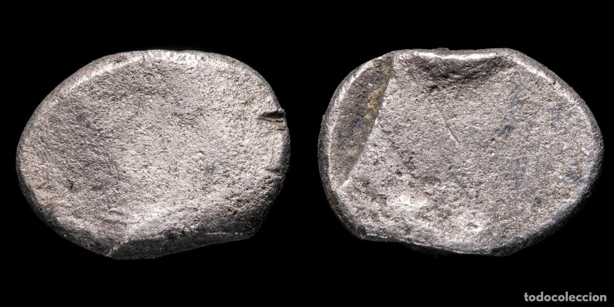 Antike M&uuml;nzen: Ancient Silver Precoin - 13 mm / 2,15 gr.