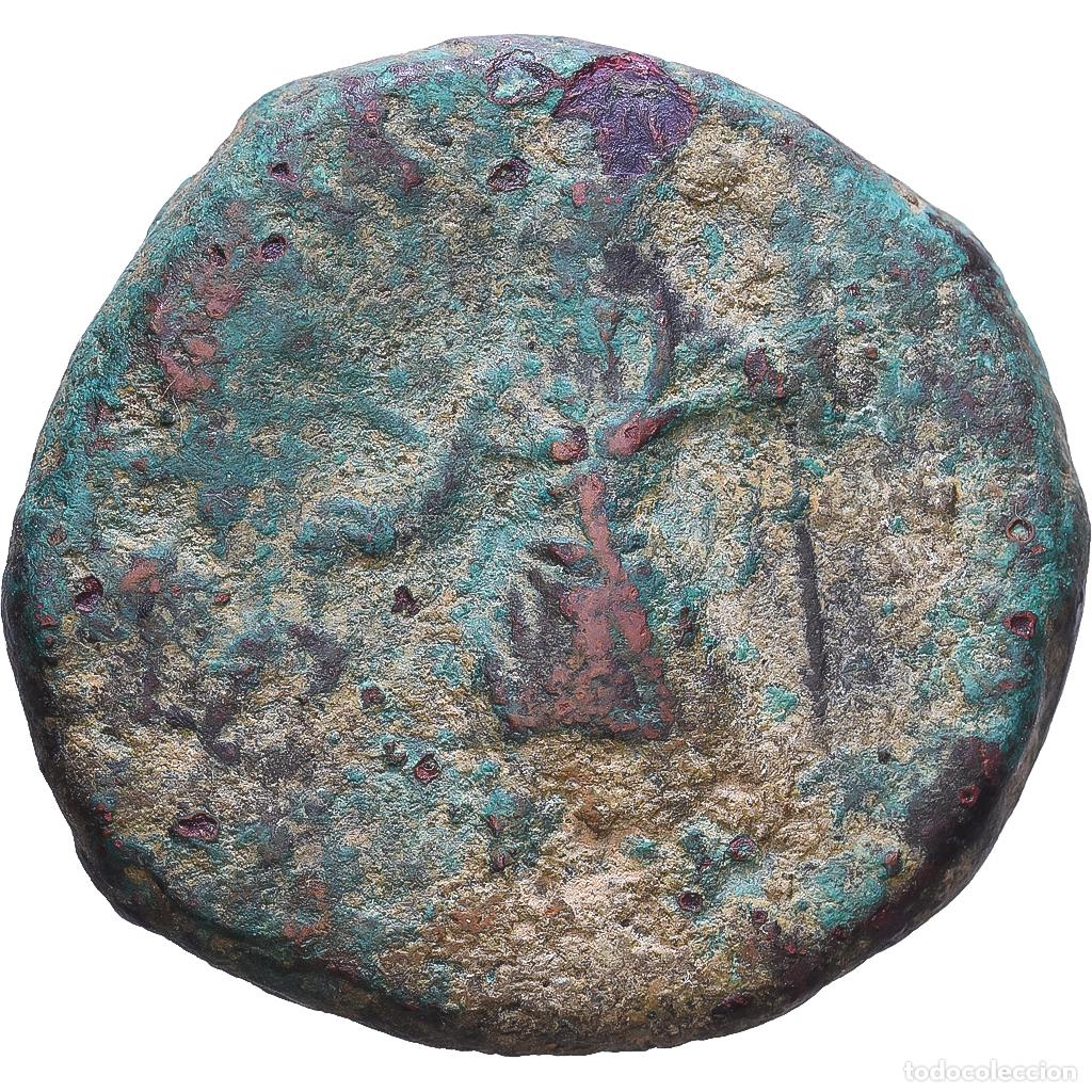 Monete antiche: [#1547611] Kushan Empire, Kanishka, Bronze Unit, 127-152, Bronce, BC+