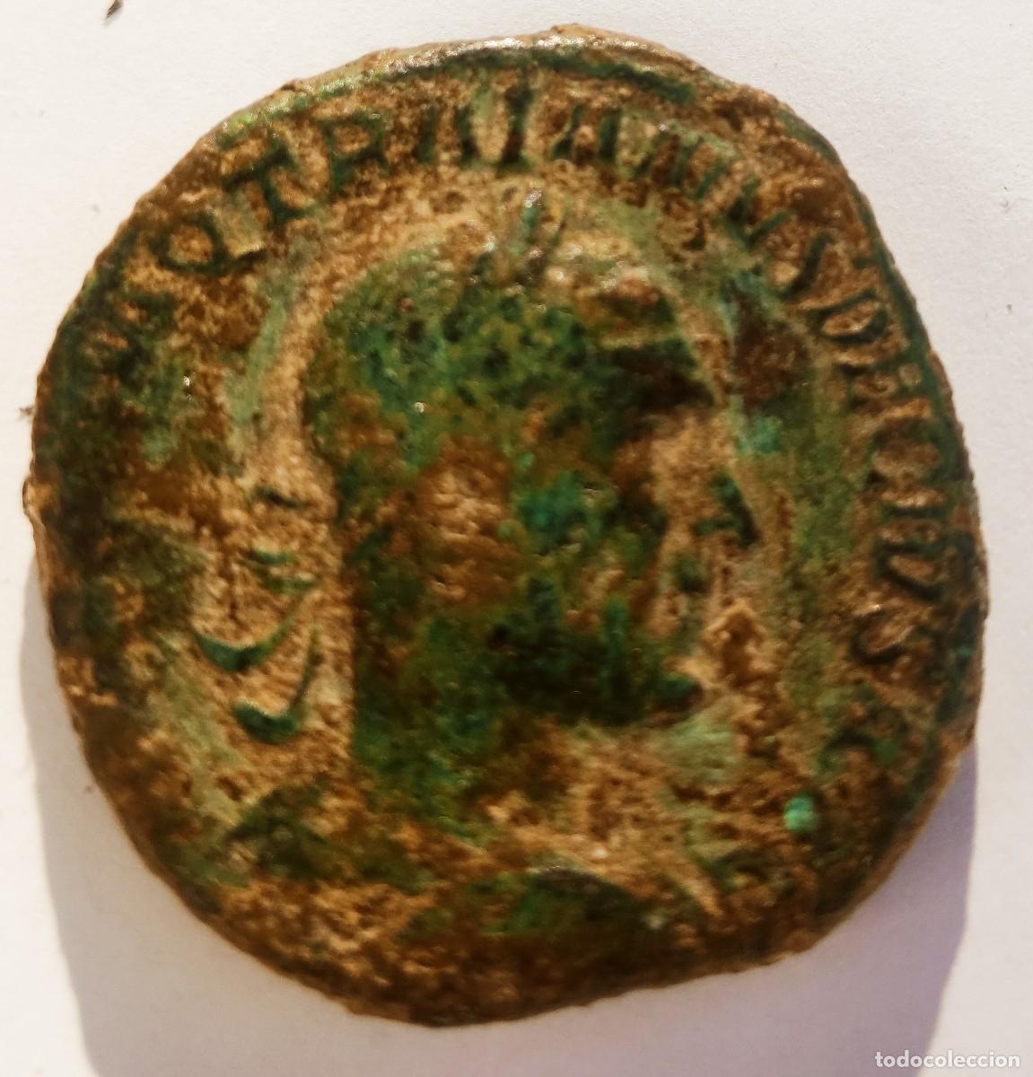 Monedas antiguas: Sestercio romano de Trajano Decio (249&ndash;251 d. C.) - Foto 6