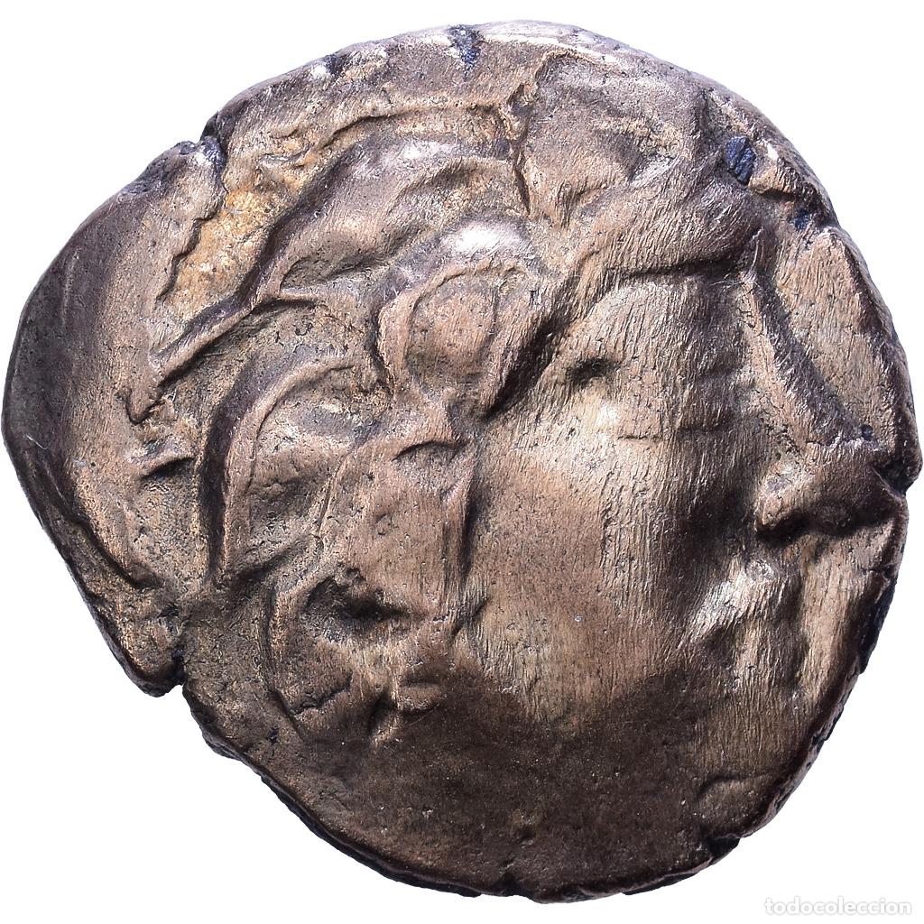Monedas antiguas: [#1535208] Gaul, Pictones, Stat&egrave;re &agrave; la main, 120-80 BC, Electro, BC+