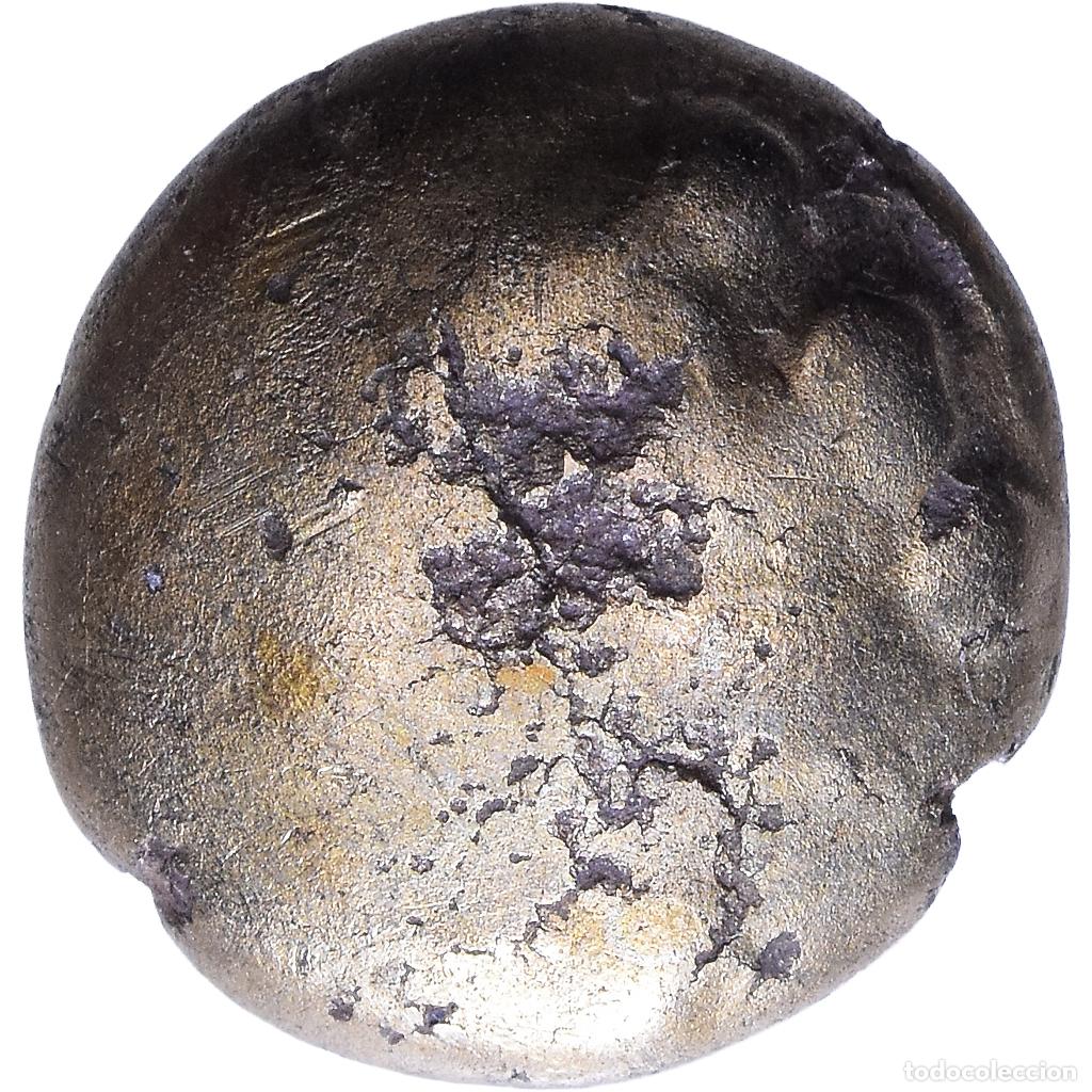 Monedas antiguas: [#1535117] Gaul, Remi, 1/4 stat&egrave;re aux segments, ca. 80-50 BC, Electro, BC+