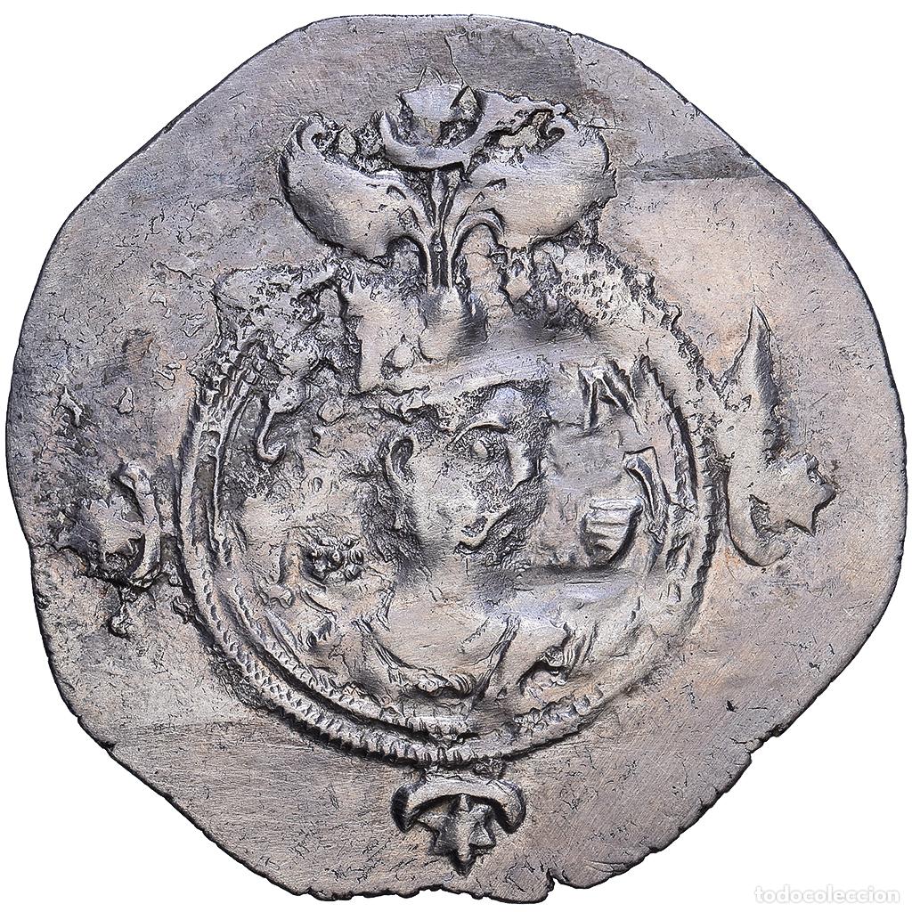 Monedas antiguas: [#1547974] Sasanian Kings, Khusrau II, Drachm, 590-628, Plata, BC