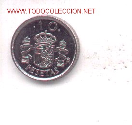 Monedas con errores: 3-84. Espa&ntilde;a Errores. 10 ptas 1992 - Foto 1