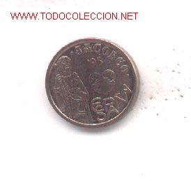 Monedas con errores: 3-98. Espa&ntilde;a Errores. 5 ptas 1993. excesos metal - Foto 1