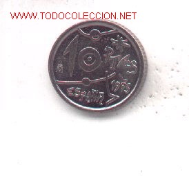 Monedas con errores: 3-89. Error 10 ptas. 1993. Islas - Foto 1