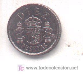 Monedas con errores: 3-135. Moneda 10 ptas 1984. Doble Impresi&oacute;n. BC - Foto 1
