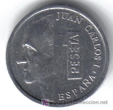 Monedas con errores: 1 PESETA 1994 - LABIO PARTIDO - Foto 1