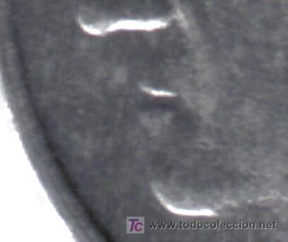 Monedas con errores: 1 PESETA 1995 - LABIO PARTIDO - Foto 3