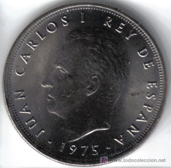 Monedas con errores: ESPA&Ntilde;A 5 PESETAS 1975 * 77 TILDE &Ntilde; FLOJA - Foto 1