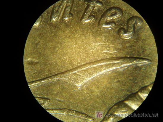 Monedas con errores: ESPA&Ntilde;A 10 CENTIMOS DE EURO 2003. ANVERSO: CU&Ntilde;O  DOBLADO (CERVANTES, PLUMA) - Foto 4