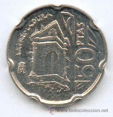Monedas con errores: * ERROR * 50 PTAS 1993 REMARCADA ANVERSO Y REVERSO. SIN CIRCULAR PERFECTA Y PRECIOSA - Foto 2