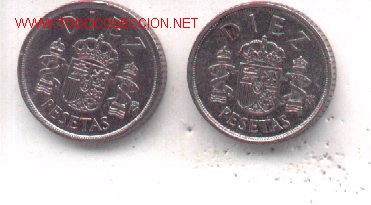 Monedas con errores: moned3-103. 10 ptas 1984 Pareja Coronas - Foto 1