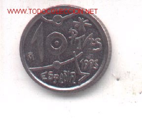 Monedas con errores: 3-106. 10 ptas 1993. Islas deformadas - Foto 1