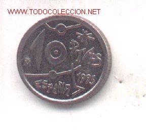 Monedas con errores: 3-109. 10 ptas 1993. Islas deformadas - Foto 1