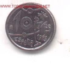 Monedas con errores: MONED3-125. MONEDA 10 PTAS. 1993. ISLAS. BC. Lote 4196720