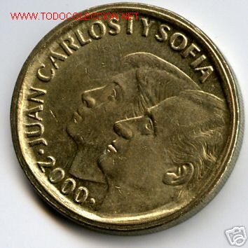 Monedas con errores: ERROR  500  PTS A&Ntilde;O 2000   BORDE REDONDO  (NO EXAGONAL) - Foto 1