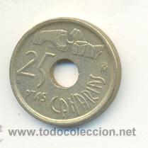 Monedas con errores: 3-190. Moneda 25 ptas. 1994. Grafila Ancha. MBC - Foto 1