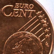 Monedas con errores: * ERROR *. 2 CENT EXCESO DE METAL EN EL GLOBO TERRAQUEO Y ESTRELLAS AÑO 2003 BELGICA SIN CIRCULAR. Lote 363281270