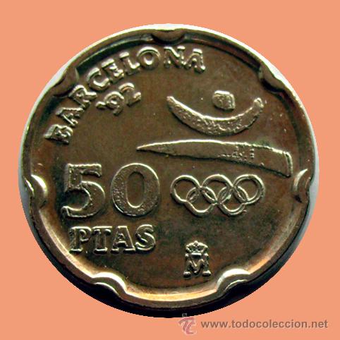 Monedas con errores: ERRORES Y VARIANTES . 50 PESETAS 1992 . C&Uacute;PULA - Foto 2