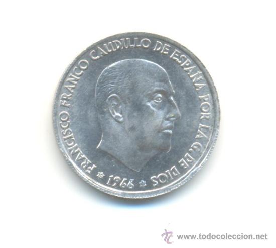 Monedas con errores: ERROR 50 C&Eacute;NTIMOS 1966 SEGUNDA ESTRELLA ANEPIGRAFA - Foto 1
