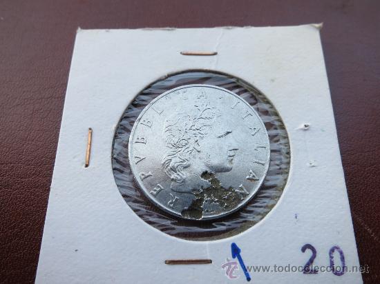 Monedas con errores: moneda de 50 liras defecto metal - Foto 1