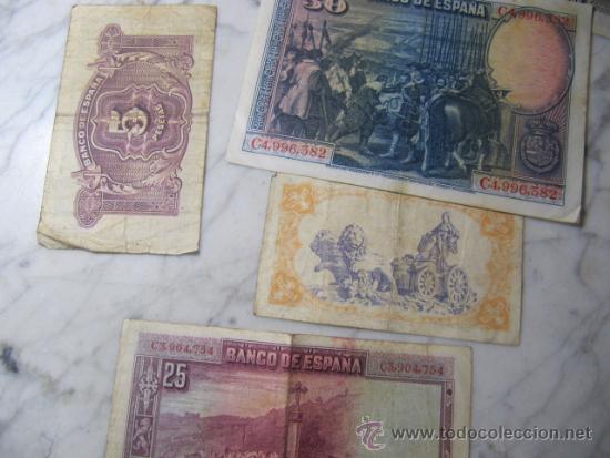 Monedas con errores: LOte de 6 billetes espa&ntilde;oles, 1928 a 1937 - Foto 4