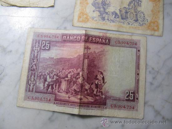 Monedas con errores: LOte de 6 billetes espa&ntilde;oles, 1928 a 1937 - Foto 5