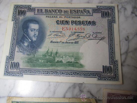 Monedas con errores: LOte de 6 billetes espa&ntilde;oles, 1928 a 1937 - Foto 7