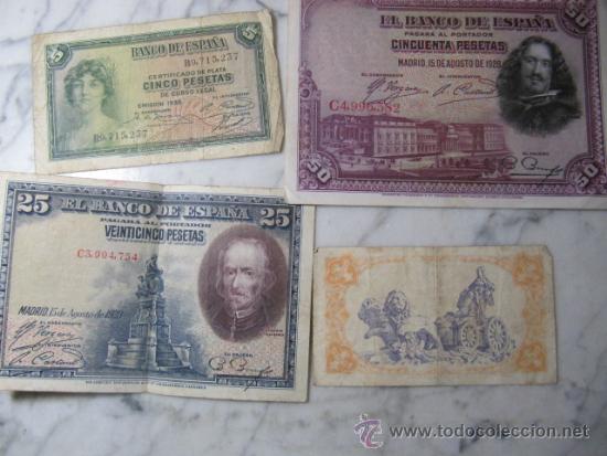 Monedas con errores: LOte de 6 billetes espa&ntilde;oles, 1928 a 1937 - Foto 10