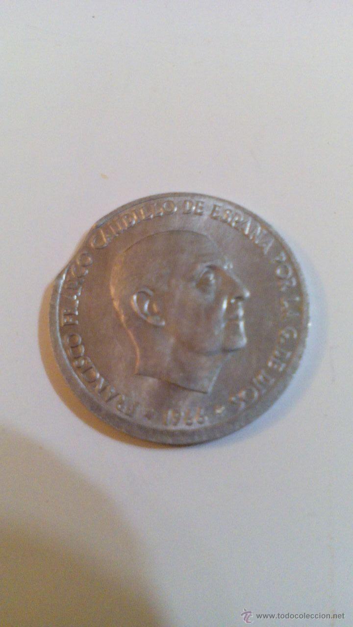 Monedas con errores: ERROR 50 CENTIMOS ESTADO ESPA&Ntilde;OL, 1966 segmentada , ESTRELLA 67 - Foto 1