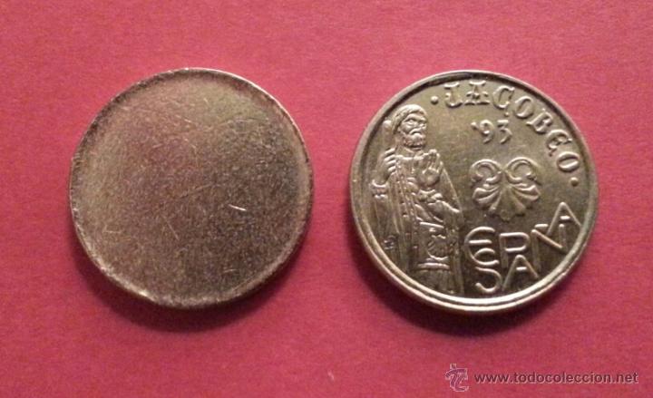 Monedas con errores: ## Errores y variantes ## Cospel de 5 ptas modelo peque&ntilde;o## - Foto 1