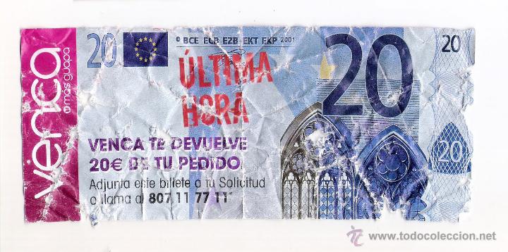 Monedas con errores: BILLETE HUMOR/PROPAGANDA    ** VENCA   10 &euro; ** - Foto 1