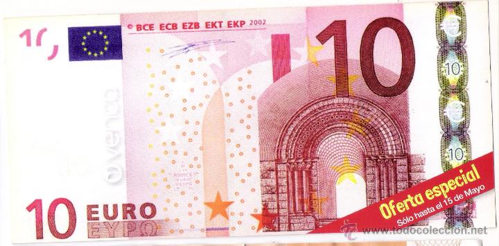 Monedas con errores: BILLETE HUMOR/PROPAGANDA    ** VENCA   10 &euro; ** - Foto 1