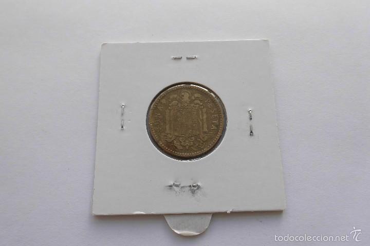 Monedas con errores: 1 peseta 1953 pliegue de metal en aro - Foto 2