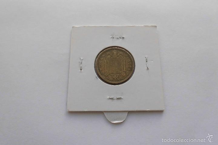 Monedas con errores: 1 peseta 1963*1965 canto irregular con excesos de metal - Foto 2