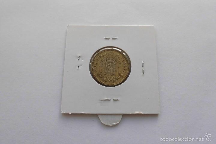Monedas con errores: 1 peseta 1966*1972 canto irregular con excesos de metal - Foto 2